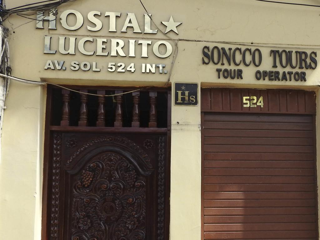 Hostal Lucerito Cuzco Kültér fotó